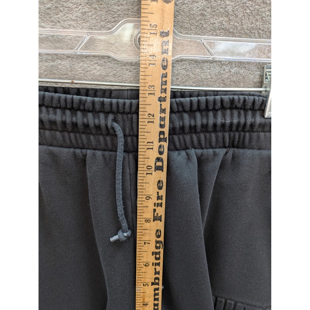 PUMA Black Sweatpants Mens XL Elastic Drawstring Waist Streetwear Athleisure - Picture 3 of 11